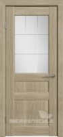 Межкомнатная дверь GLDelta 3 Ольха серая стекло